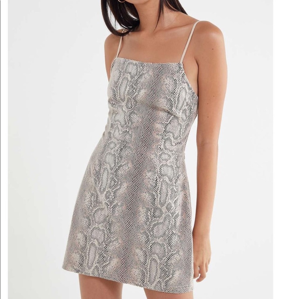 NWT Urban Outfitters snakeskin dress